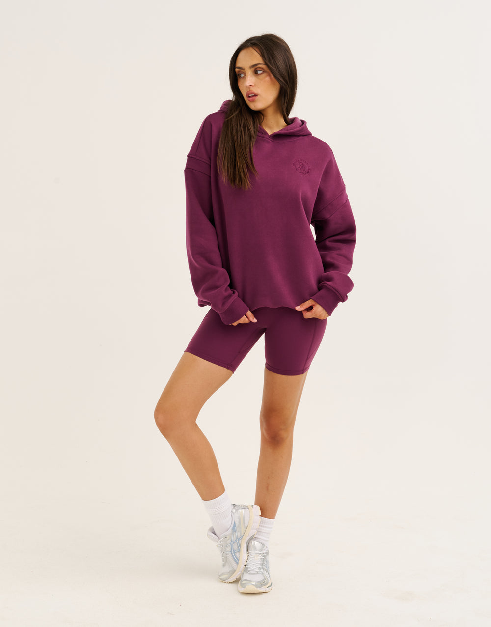 Top Marks Hoodie - Blackberry