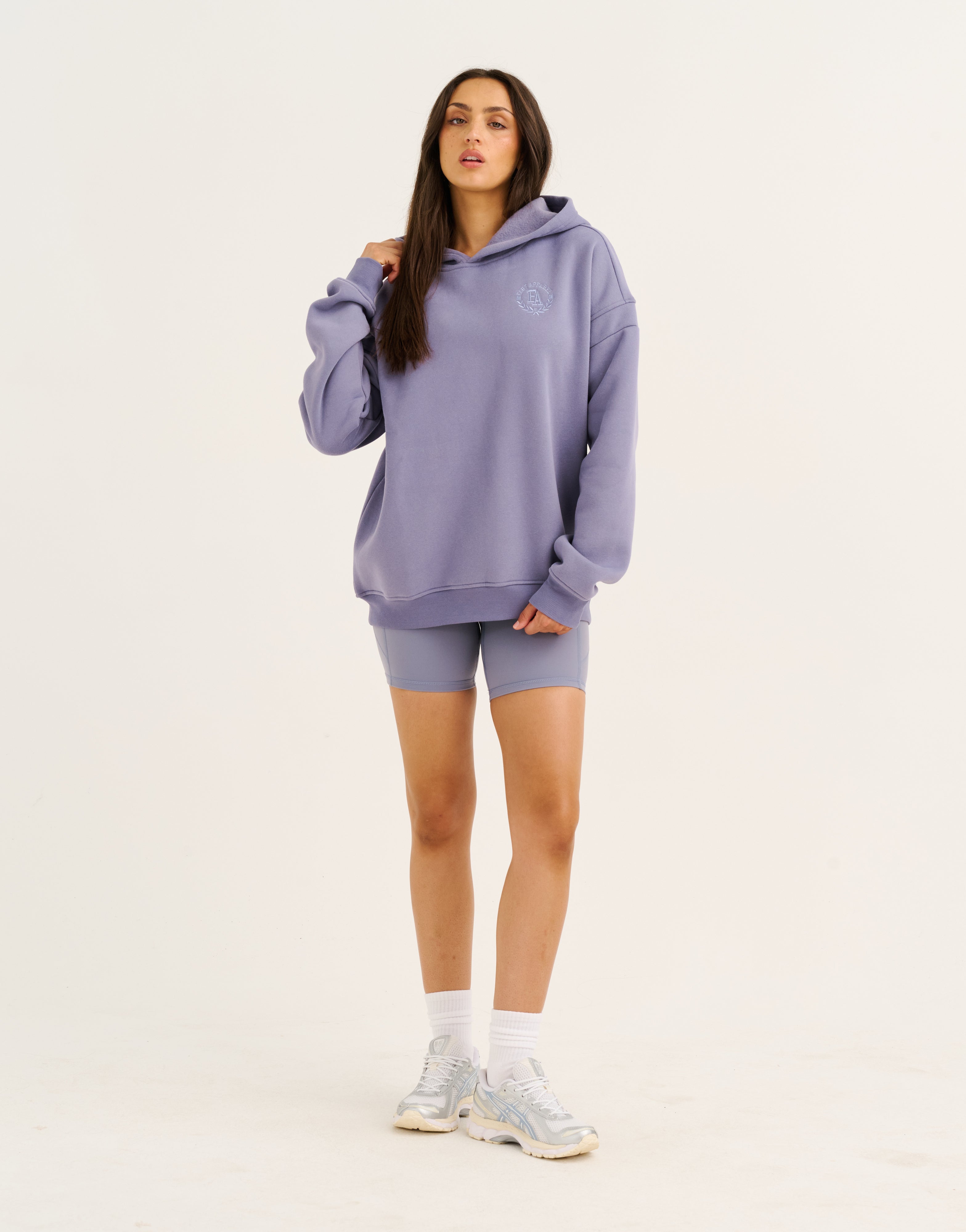 Top Marks Hoodie - Washed Blue