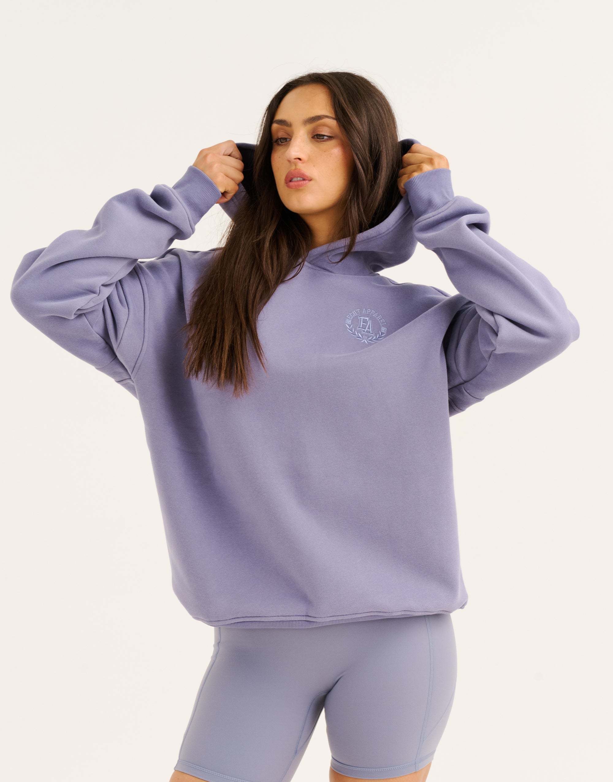 Top Marks Hoodie - Washed Blue