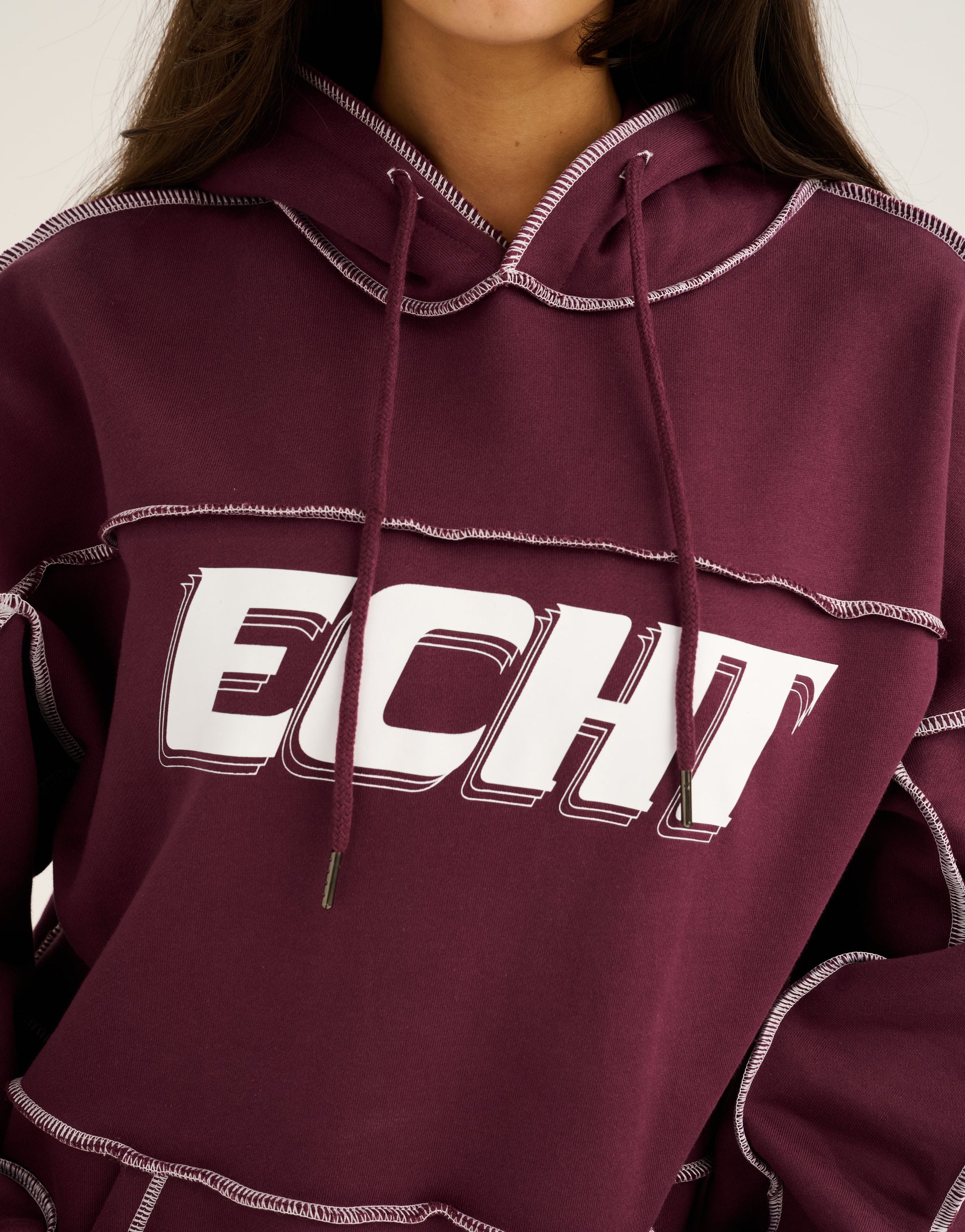 Track Hoodie - Blackberry