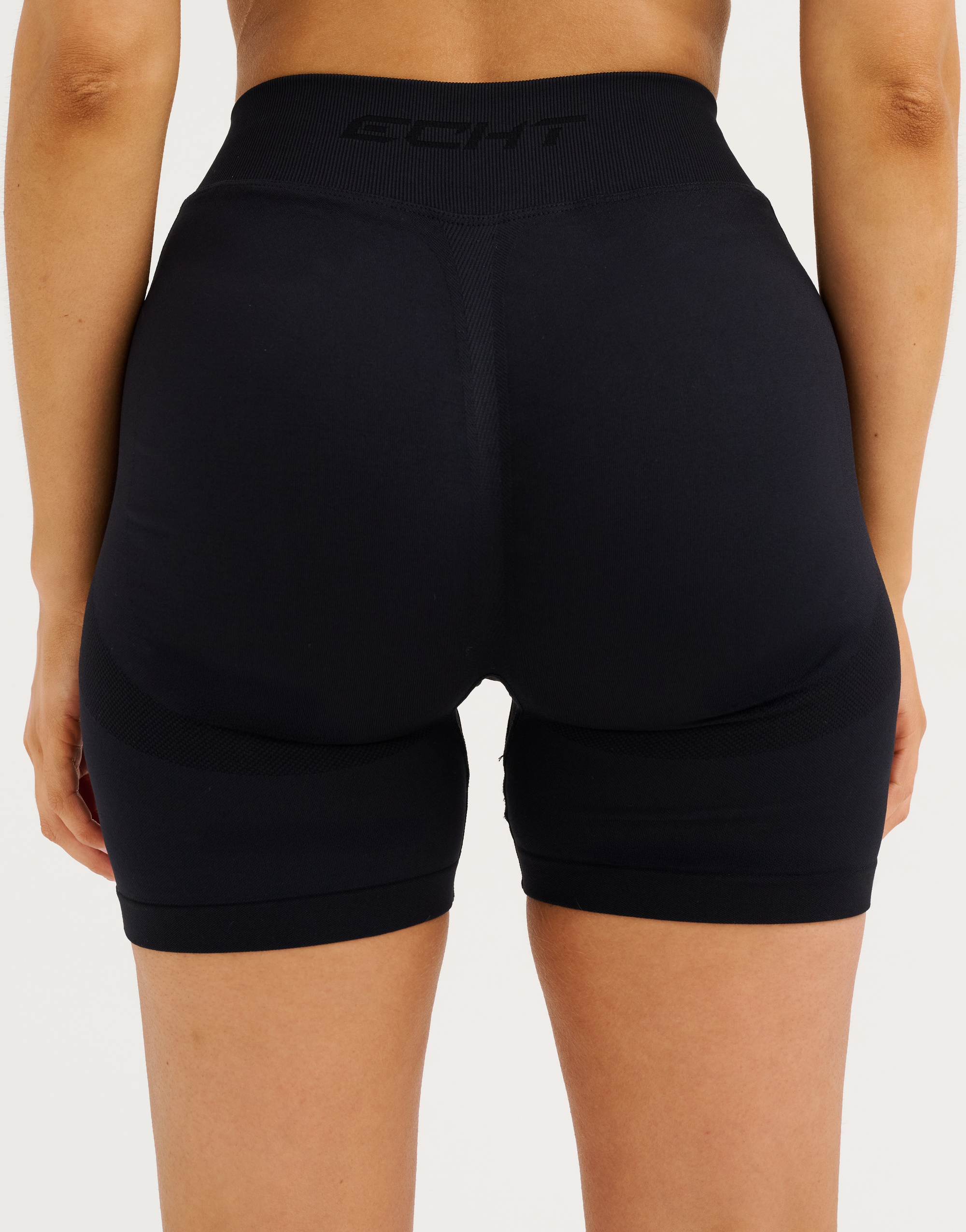 Arise Essential Mid-Waist Shorts V2 - Stealth Black