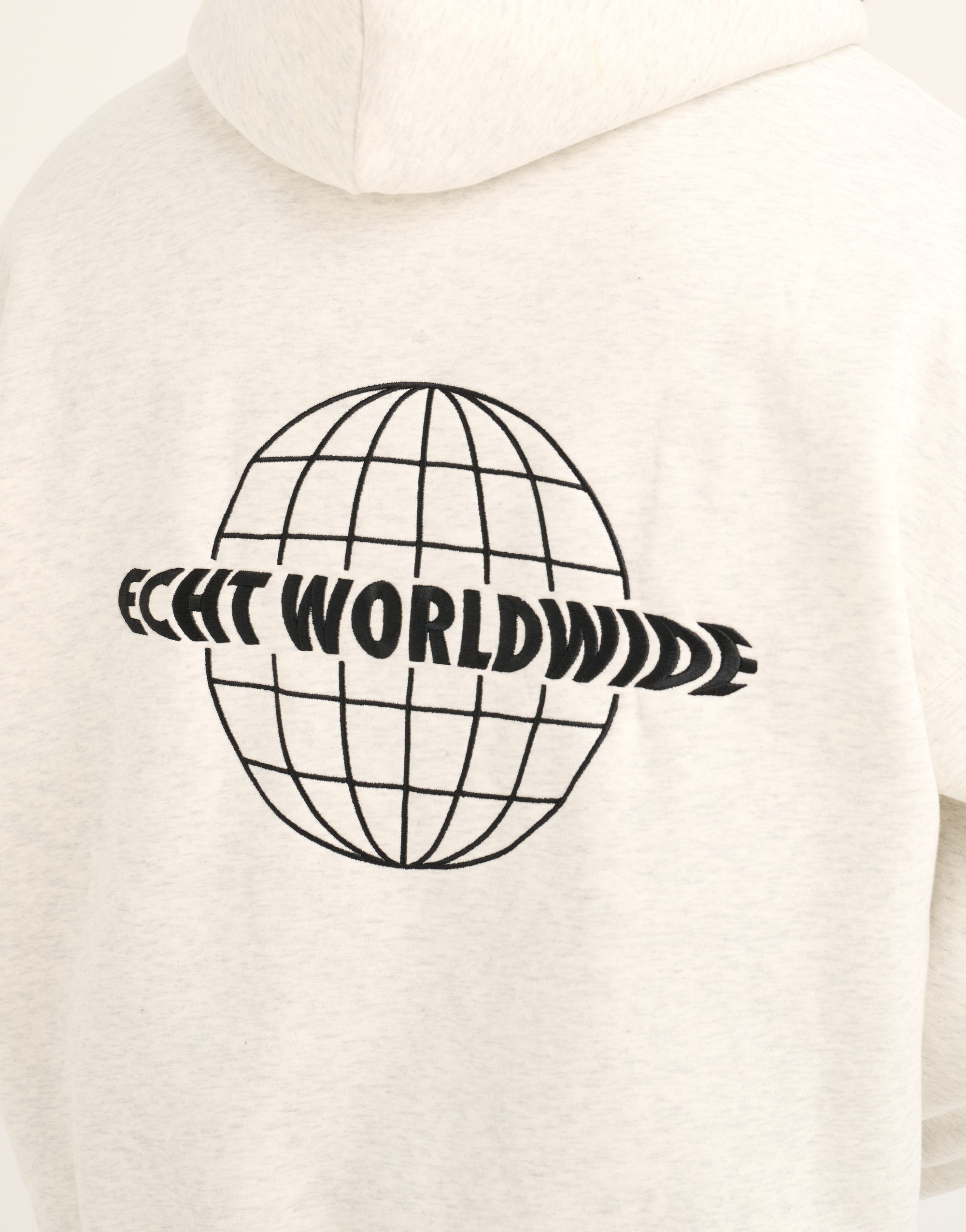 World Wide Hoodie - Heather Grey