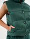 Affirm Puffer Vest - Emerald Green