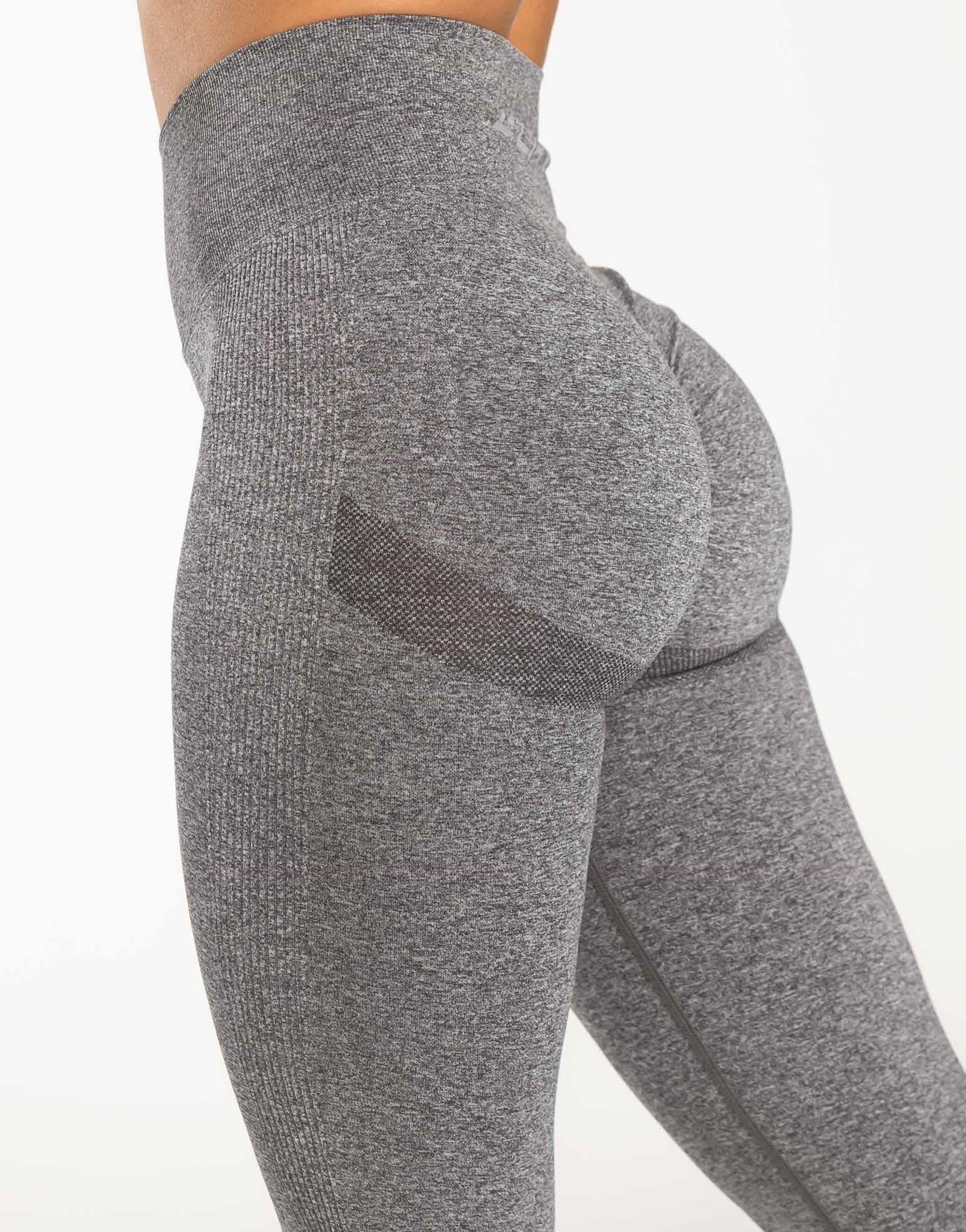 ECHT Leggings AND Long sleeve Set - Stone Grey (Arise Scrunch V3