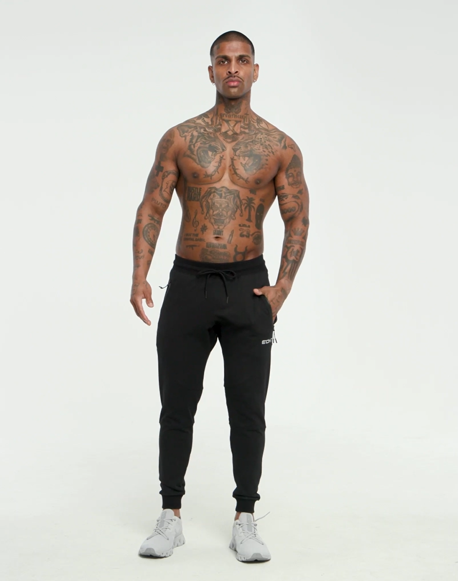 Echt Tapered Joggers Black