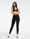 Ascend Pocket Mid-Waist Leggings 28" - Black