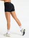 Ascend Pocket Mid-Waist Shorts 4" - Black