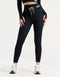 Arise Style Leggings - Black with Mint