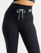 Arise Style Leggings - Black with Mint
