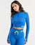 Arise Style Cropped Long Sleeve - Blue