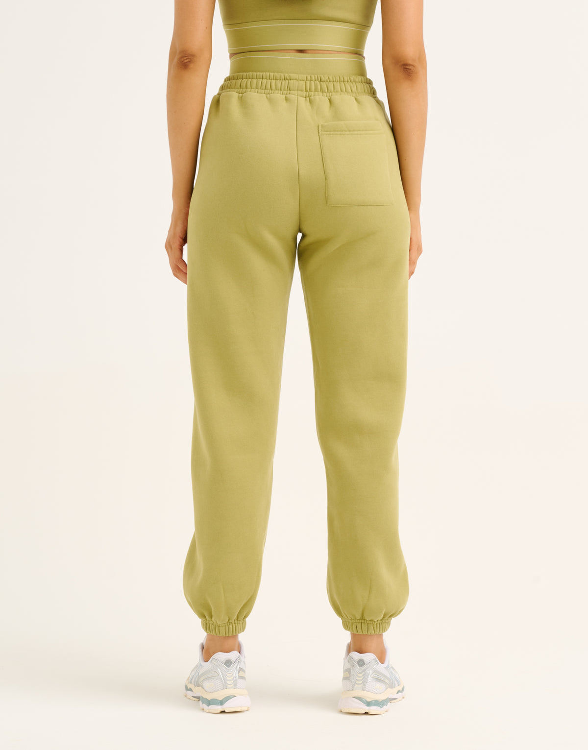 Elemental Layered Jogger Sweatpants - Olive