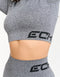 Arise Comfort Cropped Long Sleeve - Charcoal