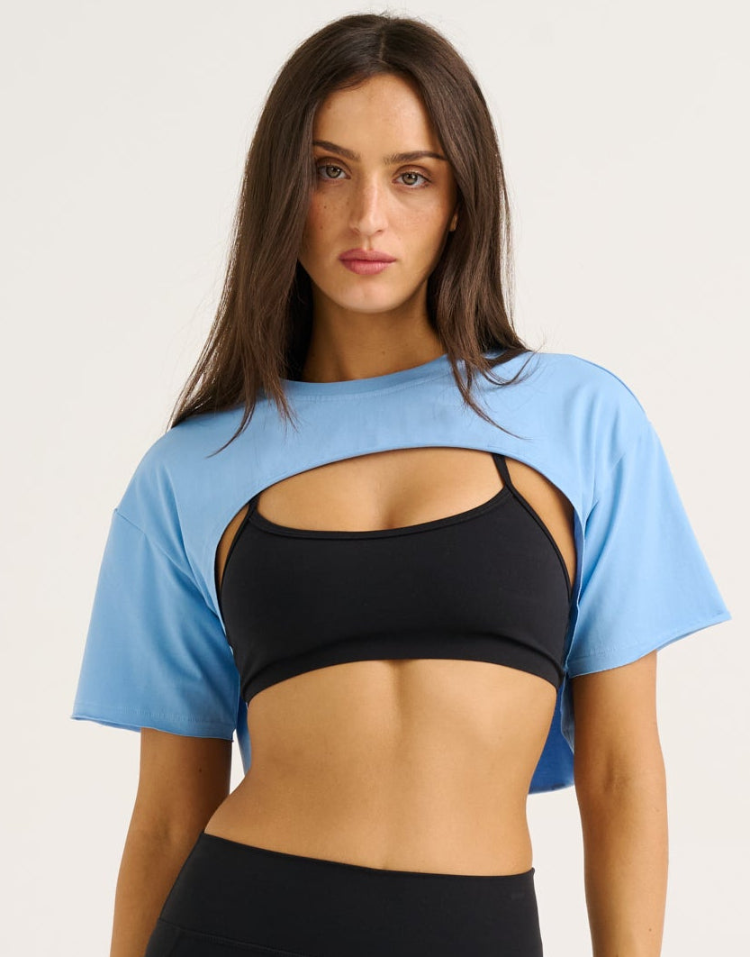 Cloud Gym Tee - Blue