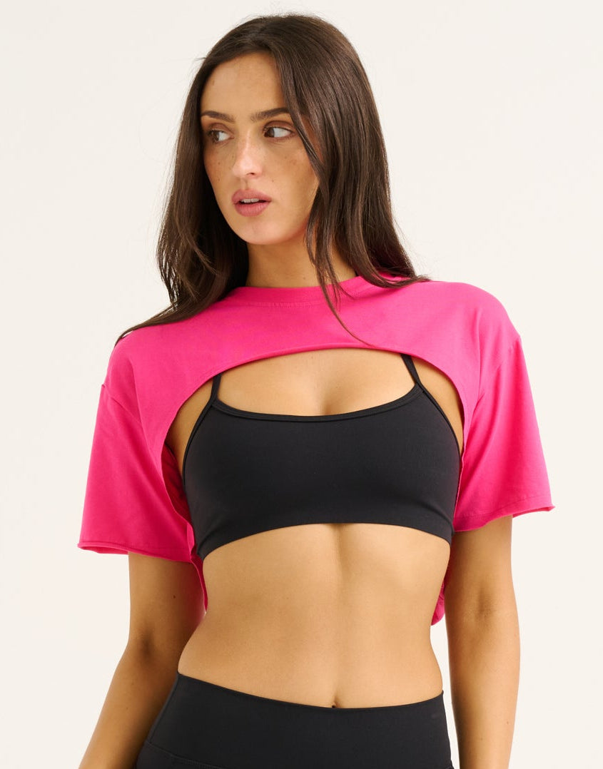 Cloud Gym Tee - Pink