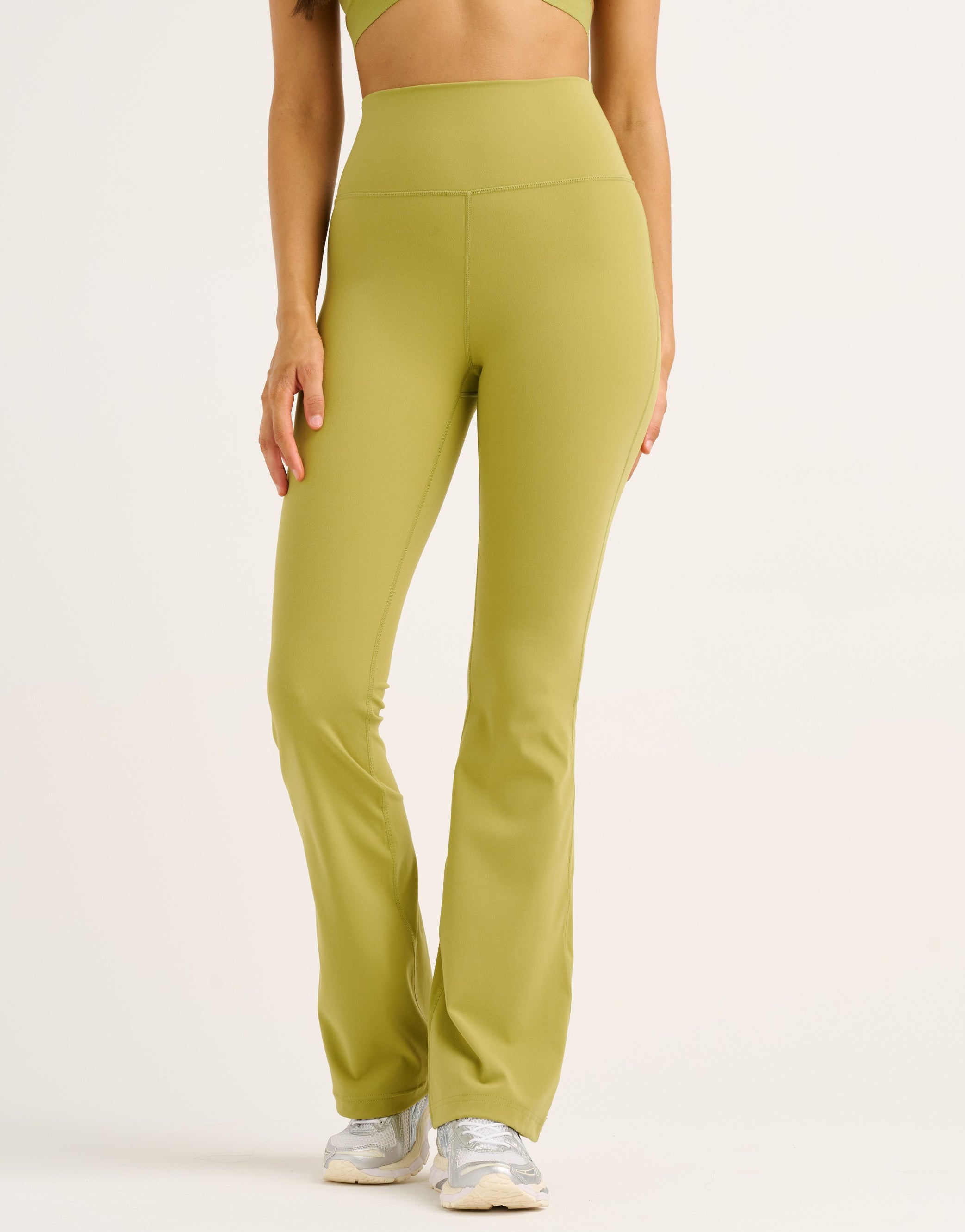 Flare Leggings - Olive