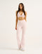 Flare Lycra Pocket Leggings - Mauve