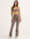 Flare Lycra Pocket Leggings - Slate Grey