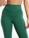 Sculpt Flare Lycra Pocket Leggings - Green