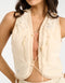 Performance Hydration Vest - Cream