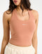 Echt Midriff Singlet - Sunset