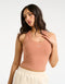 Echt Midriff Singlet - Sunset