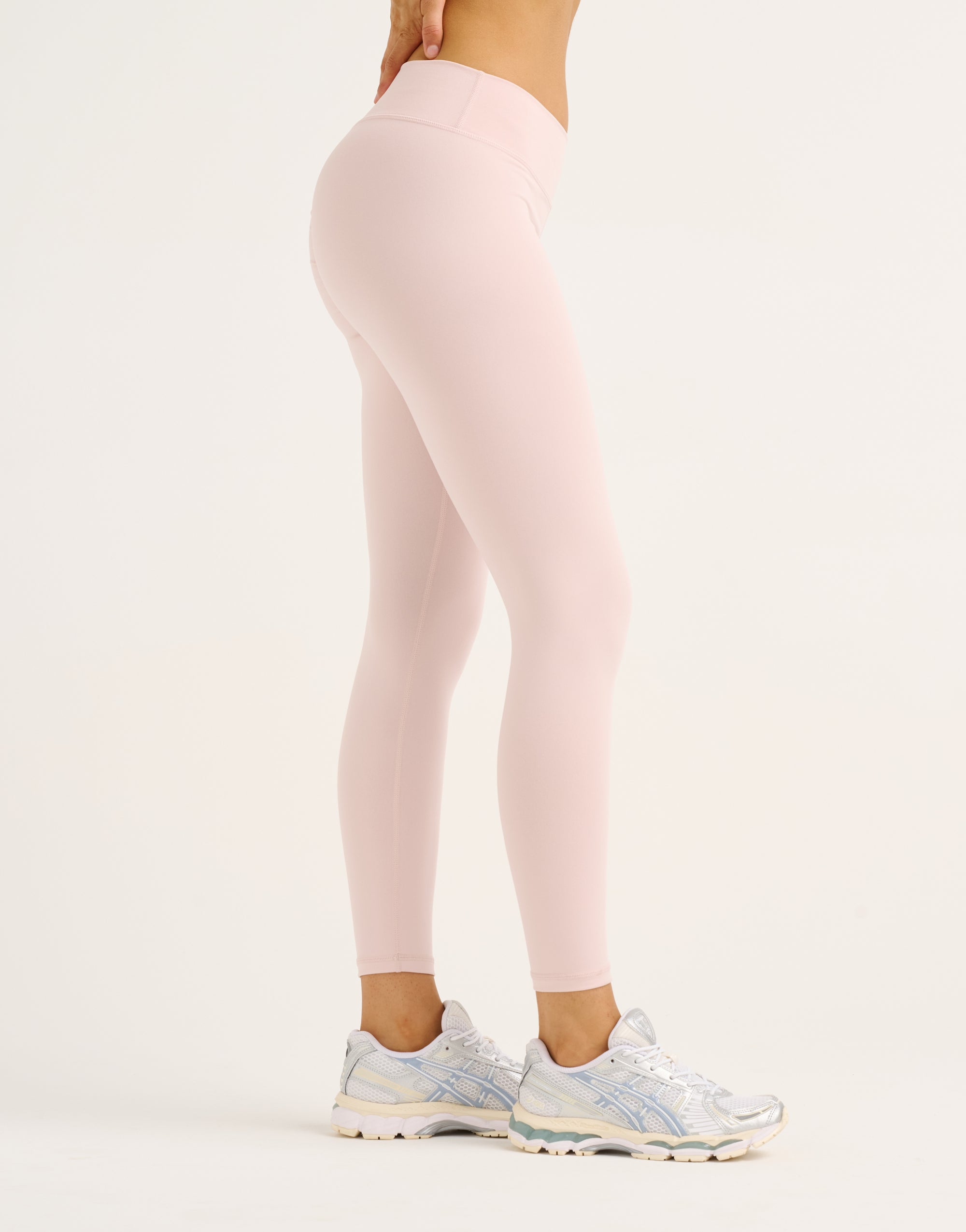 Force Scrunch Mid-Waist Leggings - Mauve