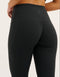 Nova Lycra® Flare Leggings - Phantom Black