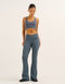 Nova Lycra® Flare Leggings - Storm Grey