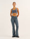 Nova Lycra® Flare Leggings - Storm Grey