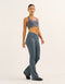 Nova Lycra® Flare Leggings - Storm Grey