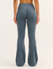Nova Lycra® Flare Leggings - Storm Grey