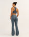 Nova Lycra® Flare Leggings - Storm Grey