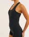 Nova Lycra® Racerback Tank - Phantom Black