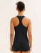 Nova Lycra® Racerback Tank - Phantom Black