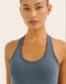 Nova Lycra® Racerback Tank - Storm Grey