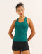 Nova Lycra® Racerback Tank - Teal
