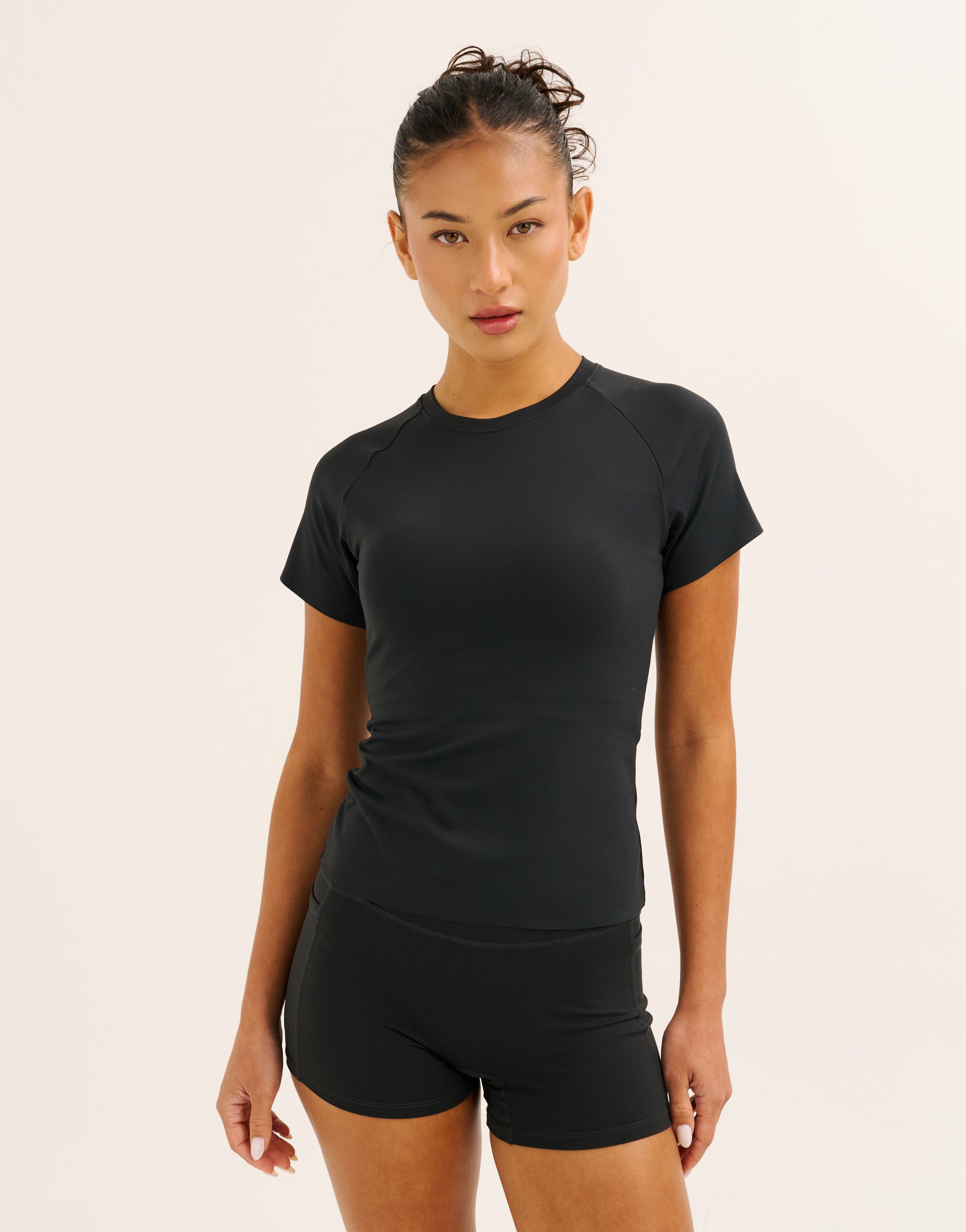 Nova Mesh Tee - Phantom Black