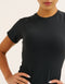 Nova Mesh Tee - Phantom Black
