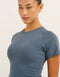 Nova Mesh Tee - Storm Grey