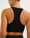 Nova Lycra® Pocket Racer Bra - Phantom Black
