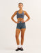 Nova Lycra® Pocket Racer Bra - Storm Grey