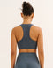 Nova Lycra® Pocket Racer Bra - Storm Grey