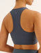 Nova Lycra® Pocket Racer Bra - Storm Grey