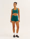 Nova Lycra® Pocket Racer Bra - Teal