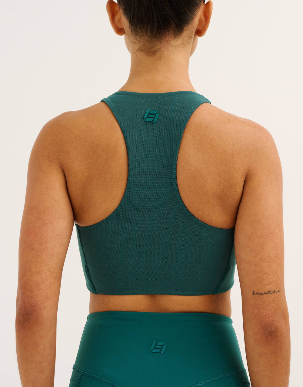 Nova Lycra® Pocket Racer Bra - Teal