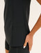 Nova Lycra® Pocket Racer Tank - Phantom Black
