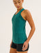 Nova Lycra® Pocket Racer Tank - Teal
