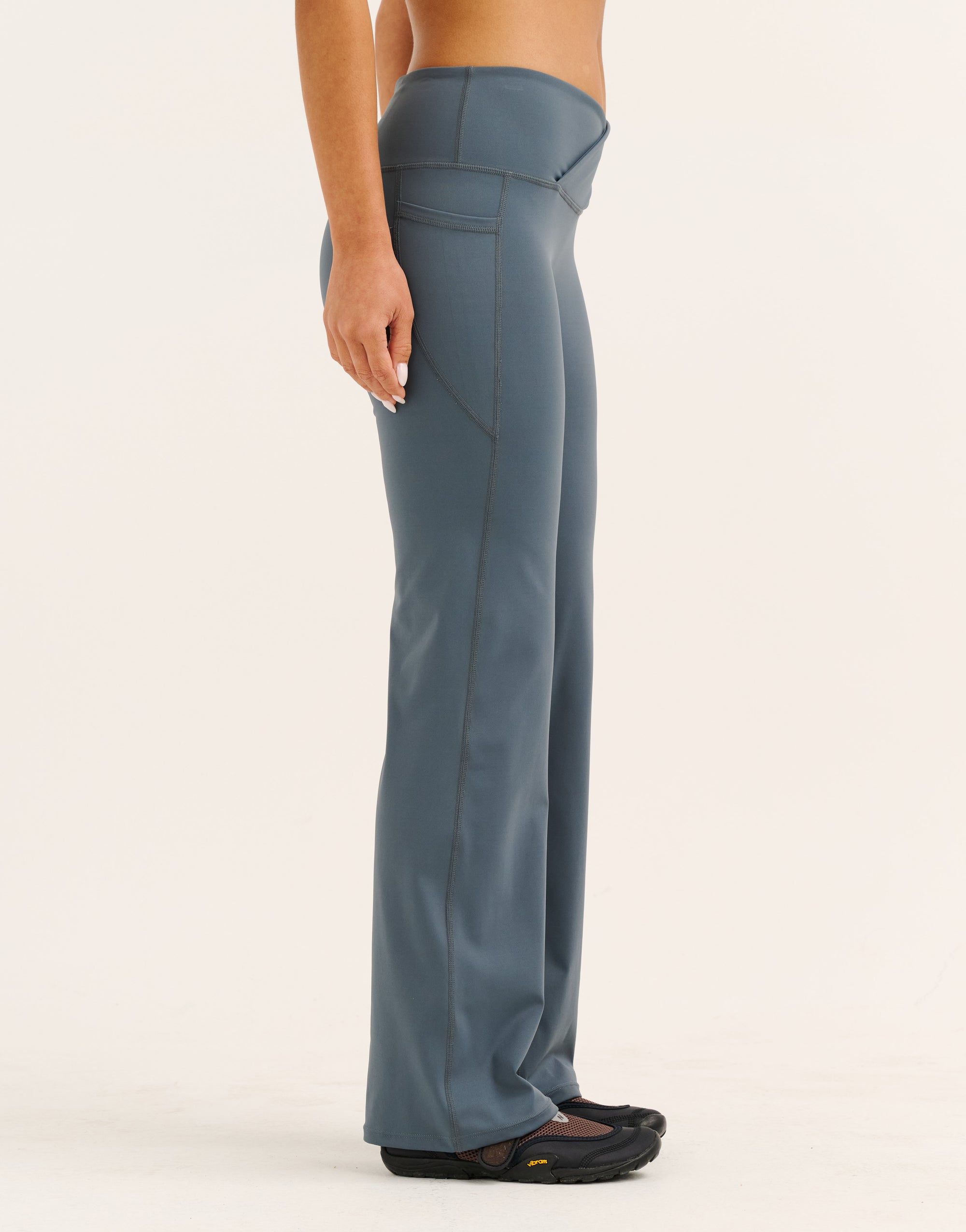 Nova Lycra® Straight Leg Pant - Storm Grey