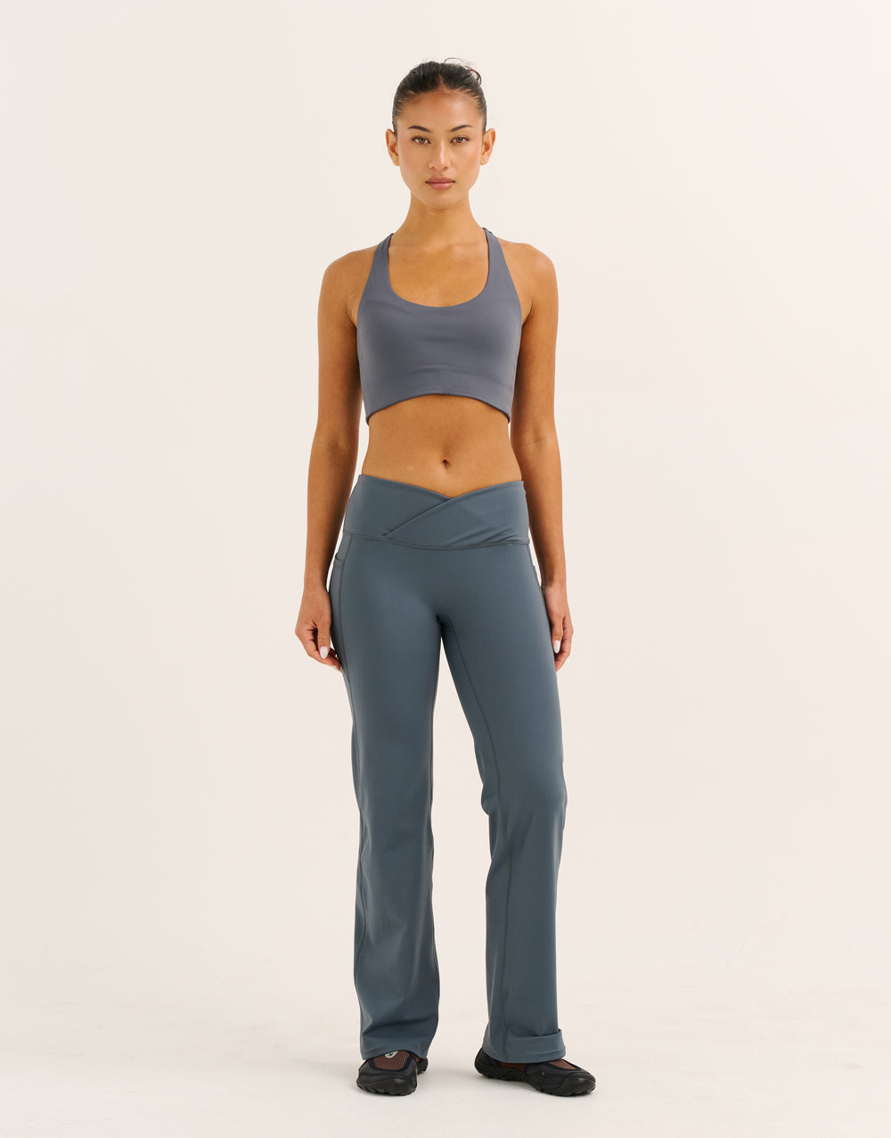 Nova Lycra® Straight Leg Pant - Storm Grey