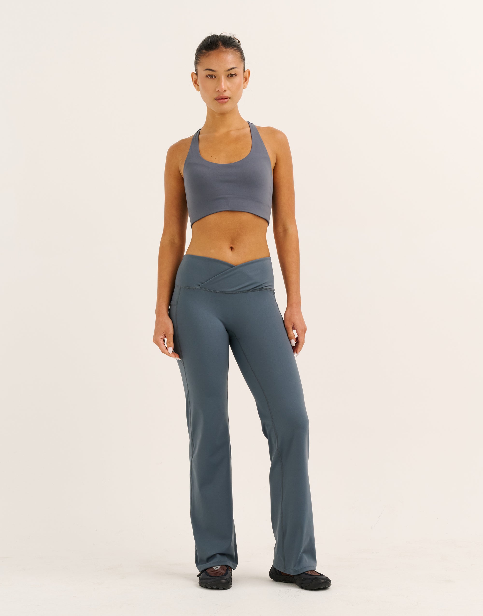 Nova Lycra® Straight Leg Pant - Storm Grey